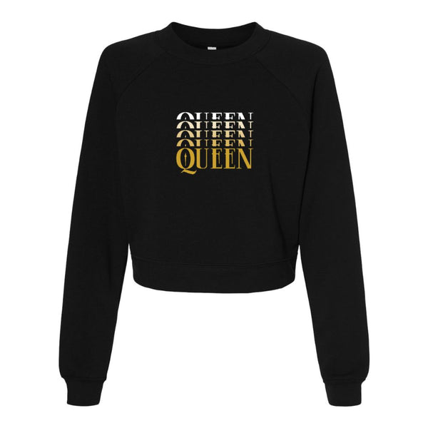 BELLA CANVAS WOMEN'S CROPPED FLEECE PULLOVER 7505